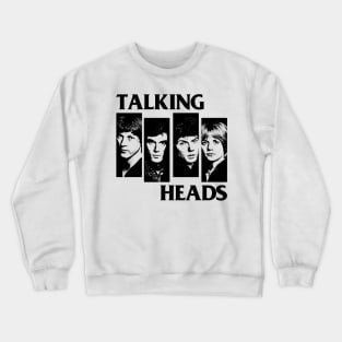 Talking Heads // Original Punksthetic Fan Art Design Crewneck Sweatshirt